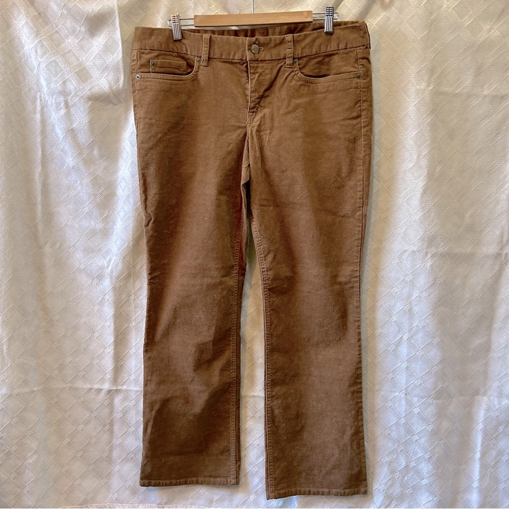 J. Crew Size 33S Favorite Fit Corduroy Pants (Brown) New with tags!